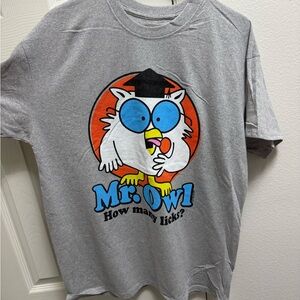 Brisco Brands Mr. Owl “How Many Licks” T-Shirt Size L